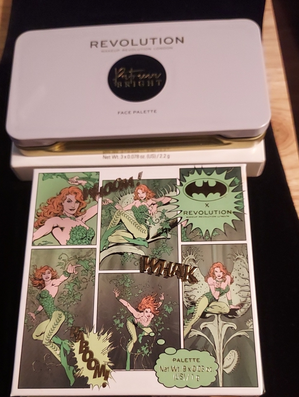 💚Revolution Poison Ivy Comic Art Face Palette -Also Summer Sunrise BN